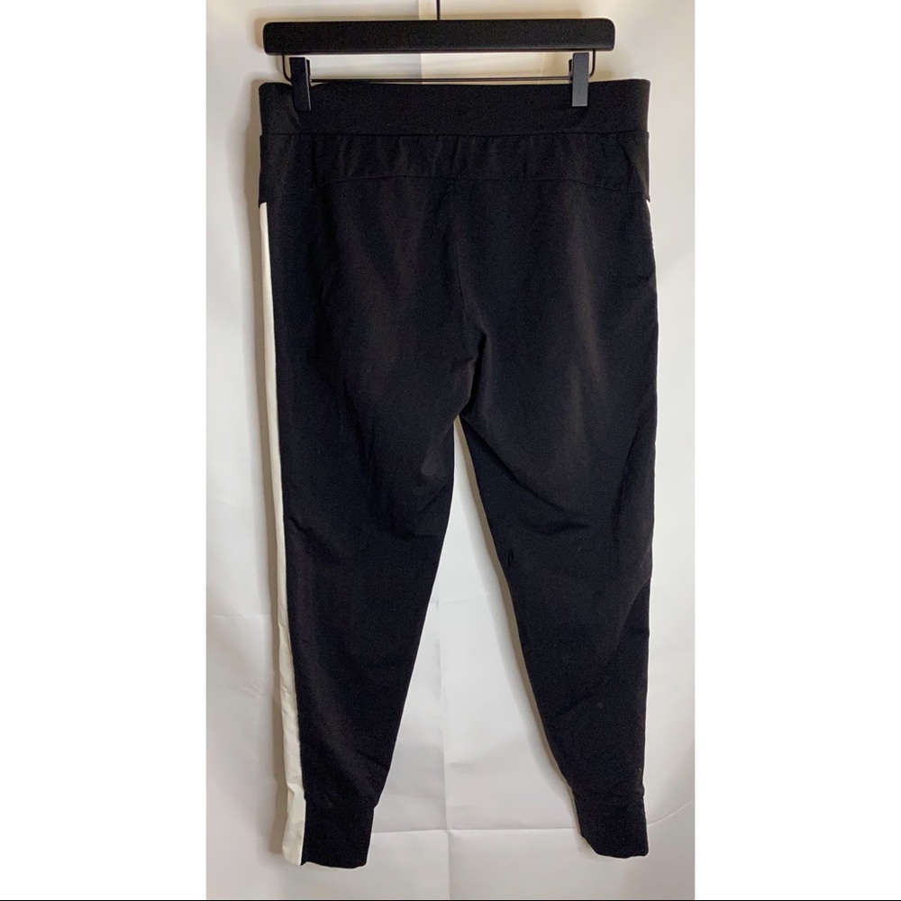 Athleta Metro Track Jogger Black White Size M - Picture 6 of 8